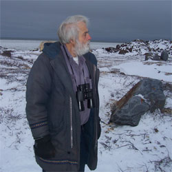 Charles Jonkel in the Arctic img
